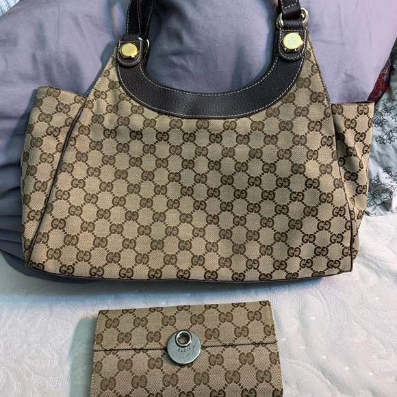 Authentic Gucci Bag and Wallet - Picture 1 of 6